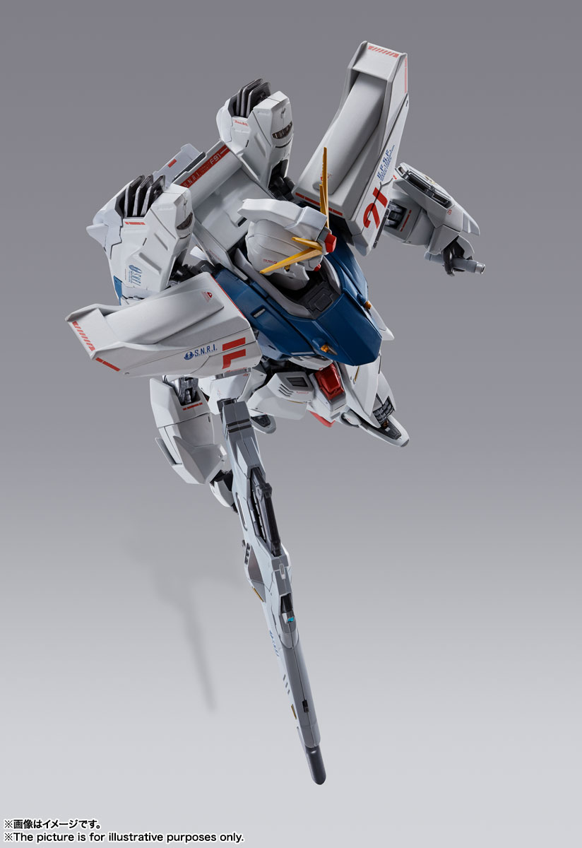 METAL BUILD『ガンダムF91 CHRONICLE WHITE Ver.ス』機動戦士ガンダムF91 可動フィギュア-011