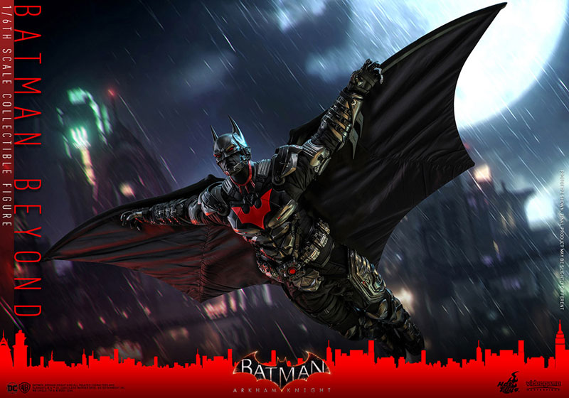 ビデオゲーム・マスターピース『バットマン ザ フューチャー版』バットマン：アーカム・ナイト 可動フィギュア-014
