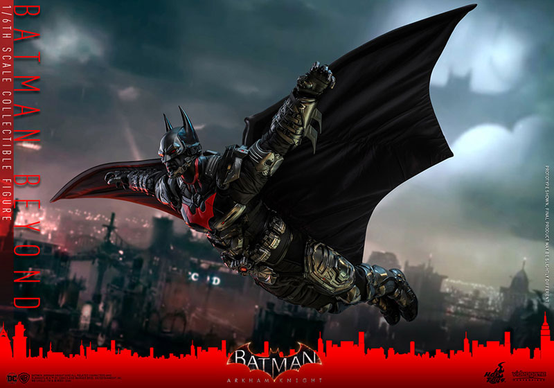 ビデオゲーム・マスターピース『バットマン ザ フューチャー版』バットマン：アーカム・ナイト 可動フィギュア-015