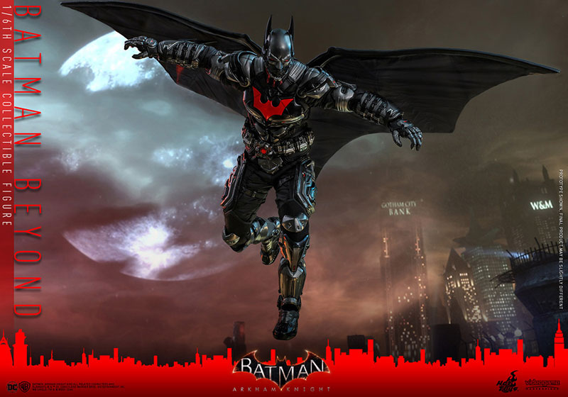 ビデオゲーム・マスターピース『バットマン ザ フューチャー版』バットマン：アーカム・ナイト 可動フィギュア-016