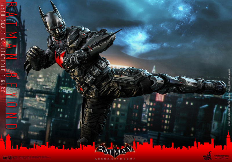 ビデオゲーム・マスターピース『バットマン ザ フューチャー版』バットマン：アーカム・ナイト 可動フィギュア-017