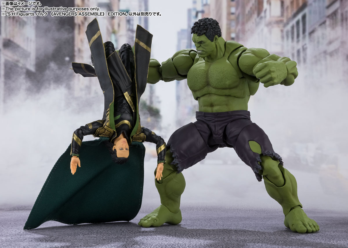 S.H.Figuarts『ハルク《AVENGERS ASSEMBLE》EDITION』アベンジャーズ 可動フィギュア-008