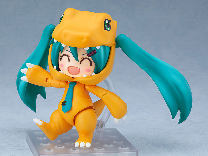 ねんどろいど『初音ミク きぐるみアグモンVer.』デフォルメ可動フィギュア-005