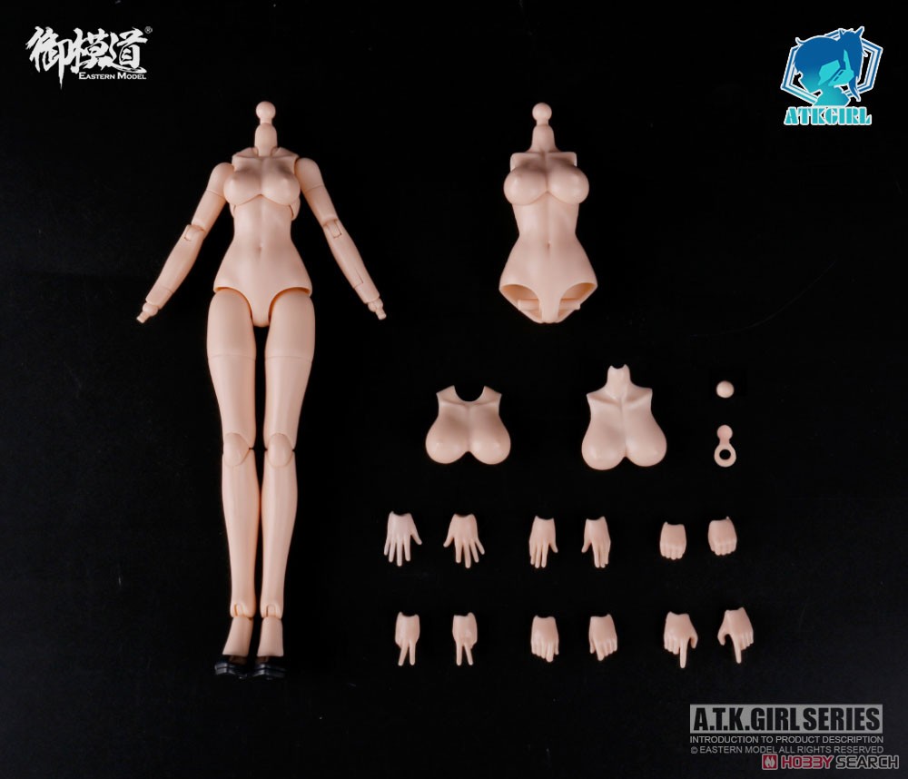 A.T.K.GIRL『四聖獣 チャイナドレス オプションパック』1/12 プラモデル-002