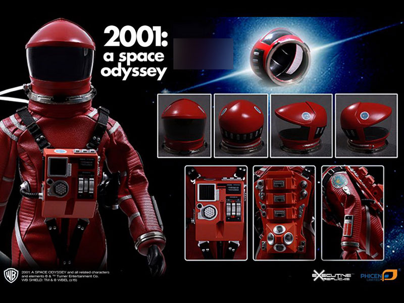 2001年宇宙の旅『ディスカバリー アストロノーツ スーツ レッド ver.』1/6 可動フィギュア-003