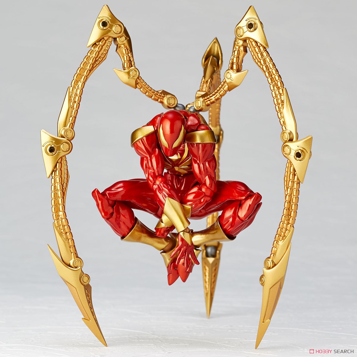フィギュアコンプレックス アメイジング・ヤマグチ No.023『Iron Spider アイアン・スパイダー』可動フィギュア-003