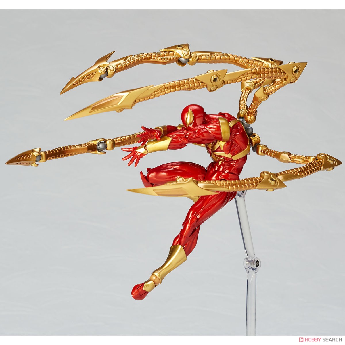 フィギュアコンプレックス アメイジング・ヤマグチ No.023『Iron Spider アイアン・スパイダー』可動フィギュア-004