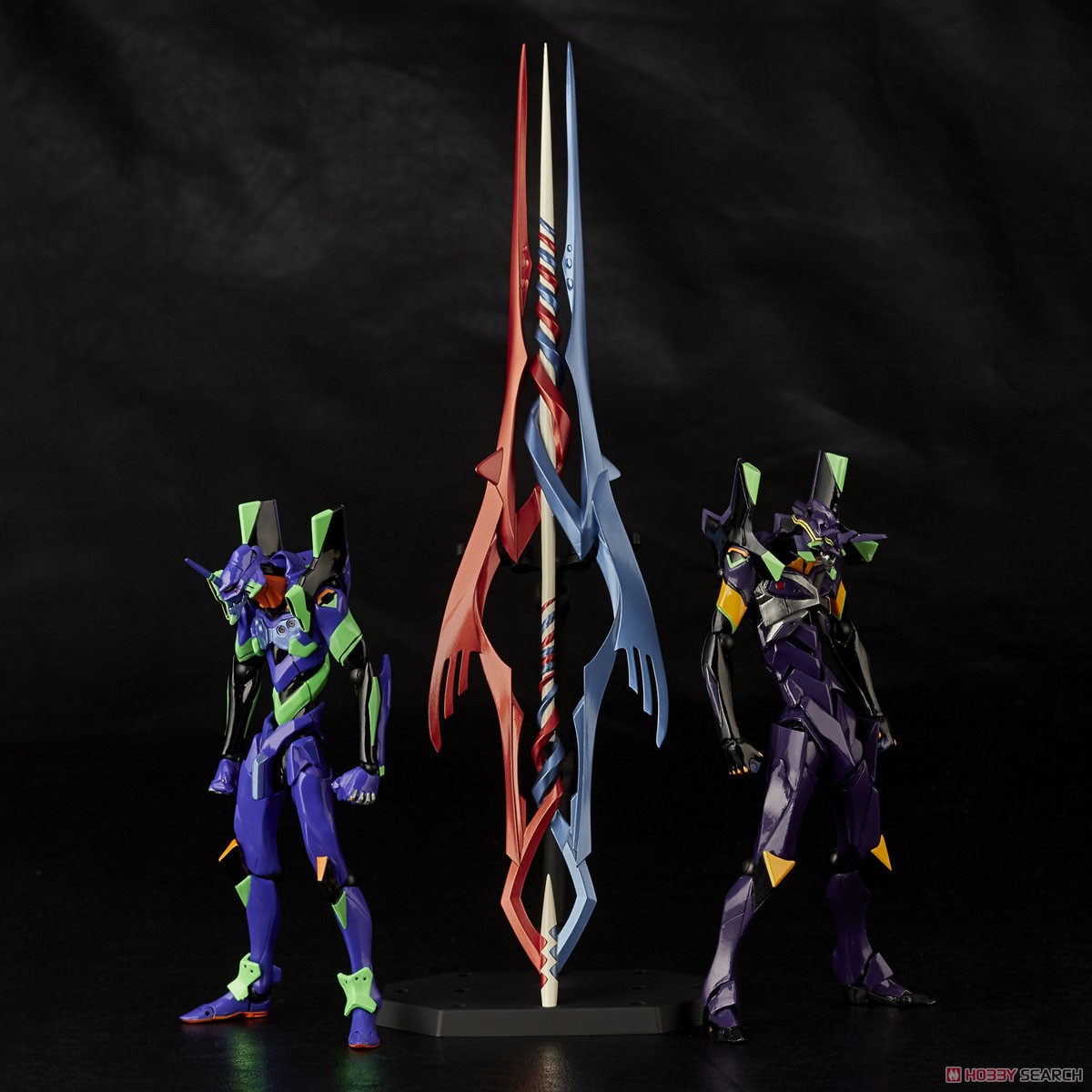 EVANGELION EVOLUTION EV-EX『エヴァンゲリオン初号機＆エヴァンゲリオン第13号機+ガイウスの槍』シン・エヴァンゲリオン劇場版 可動フィギュア-009