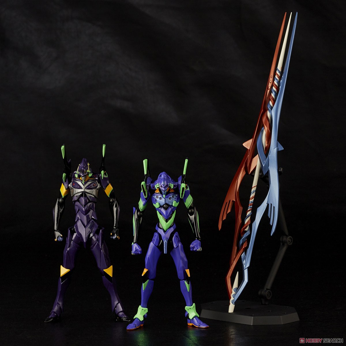 EVANGELION EVOLUTION EV-EX『エヴァンゲリオン初号機＆エヴァンゲリオン第13号機+ガイウスの槍』シン・エヴァンゲリオン劇場版 可動フィギュア-011