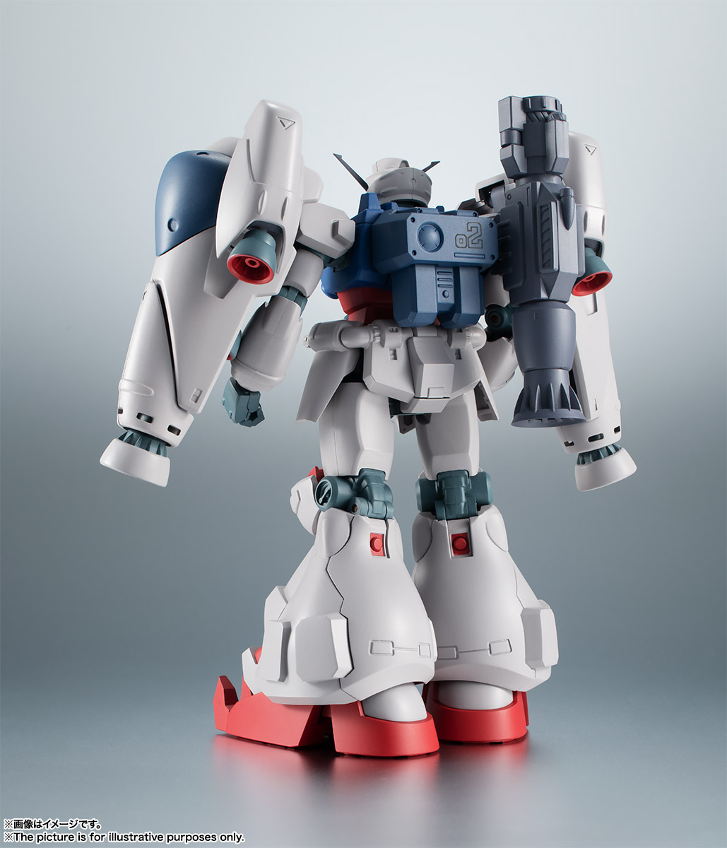 【再販】ROBOT魂〈SIDE MS〉『RX-78GP02A ガンダム試作2号機 ver. A.N.I.M.E.』機動戦士ガンダム0083 可動フィギュア-002