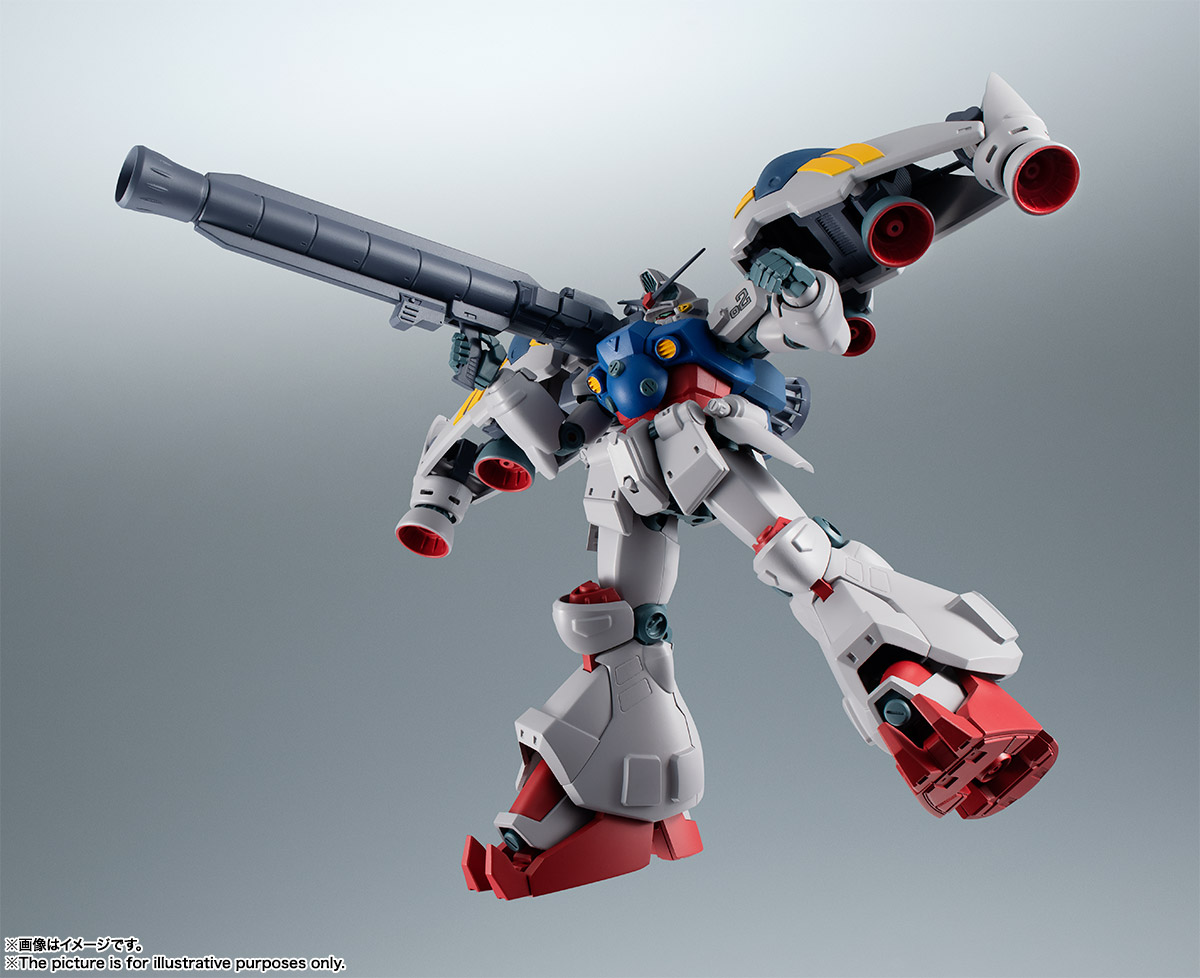 【再販】ROBOT魂〈SIDE MS〉『RX-78GP02A ガンダム試作2号機 ver. A.N.I.M.E.』機動戦士ガンダム0083 可動フィギュア-003