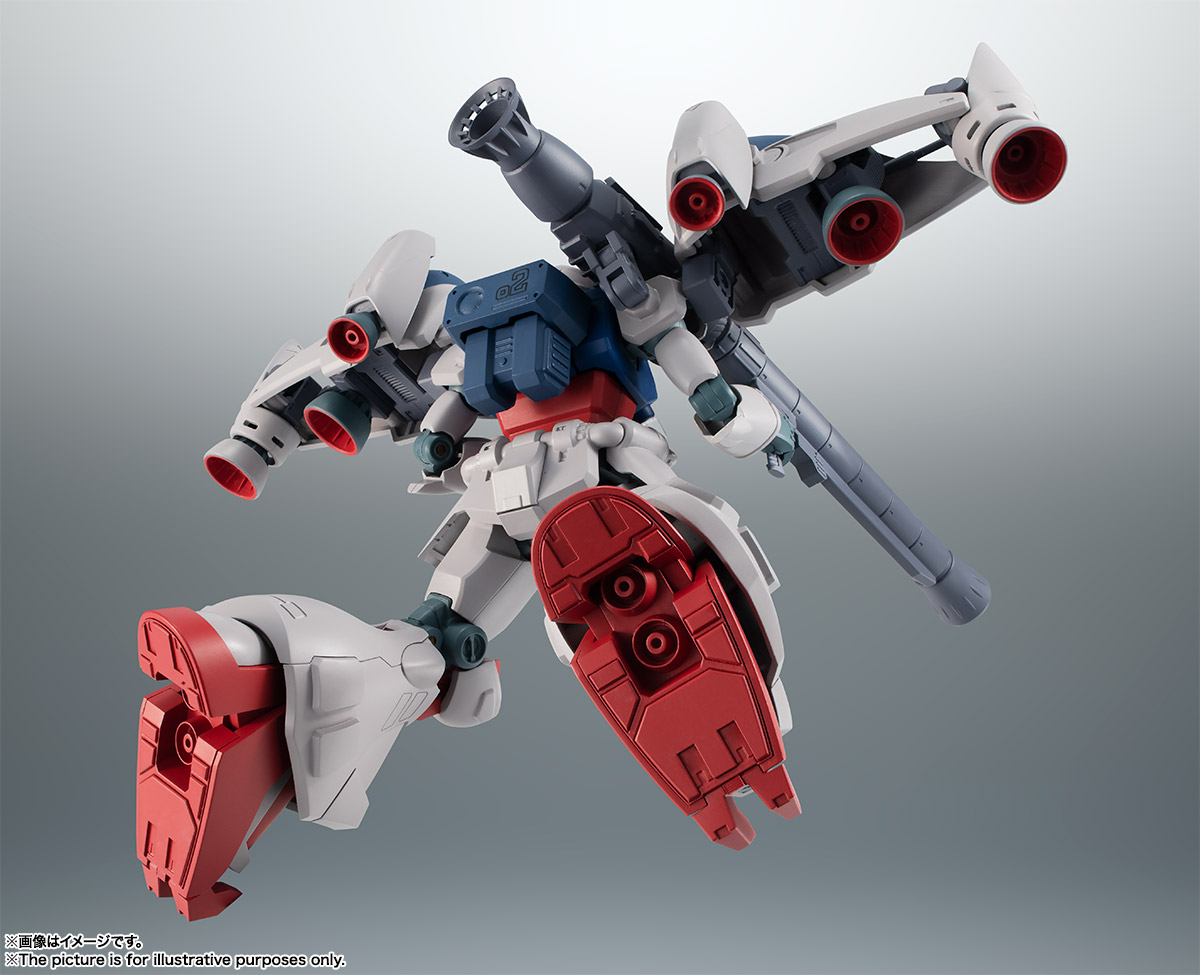 【再販】ROBOT魂〈SIDE MS〉『RX-78GP02A ガンダム試作2号機 ver. A.N.I.M.E.』機動戦士ガンダム0083 可動フィギュア-006