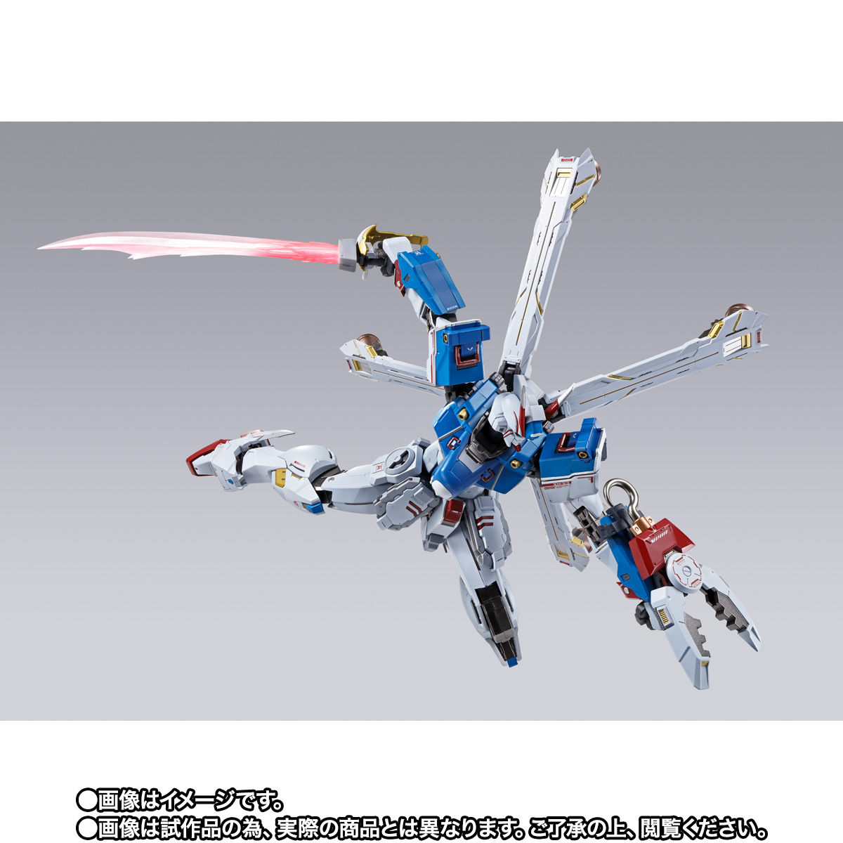 【限定販売】METAL BUILD『クロスボーン・ガンダムX3』機動戦士クロスボーン・ガンダム 可動フィギュア-004