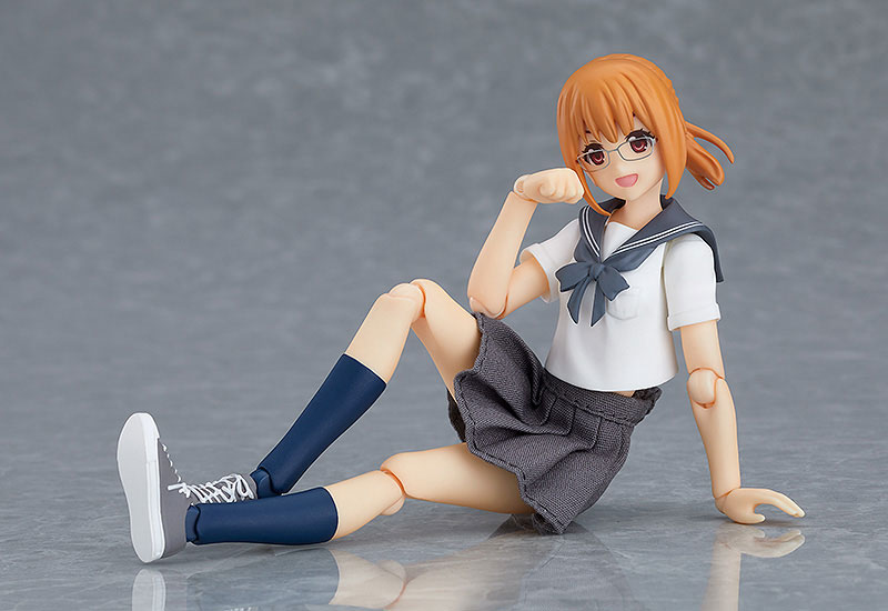 figma styles『セーラー服body（エミリ）』可動フィギュア-003