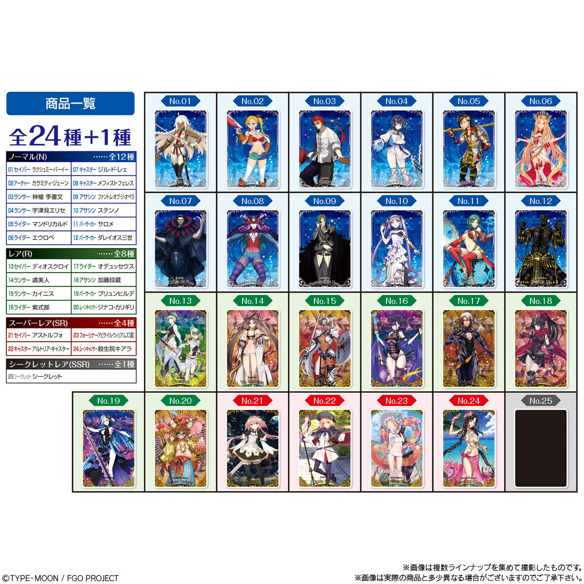 【食玩】Fate/Grand Order『Fate/Grand Order ウエハース10』20個入りBOX-006