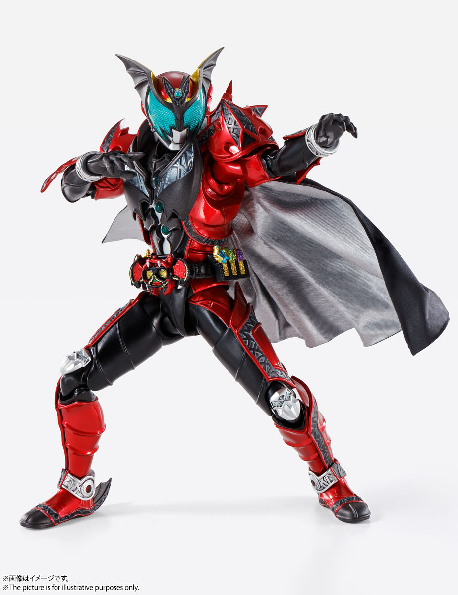 S.H.Figuarts（真骨彫製法）『仮面ライダーダークキバ』仮面ライダーキバ 可動フィギュア-002