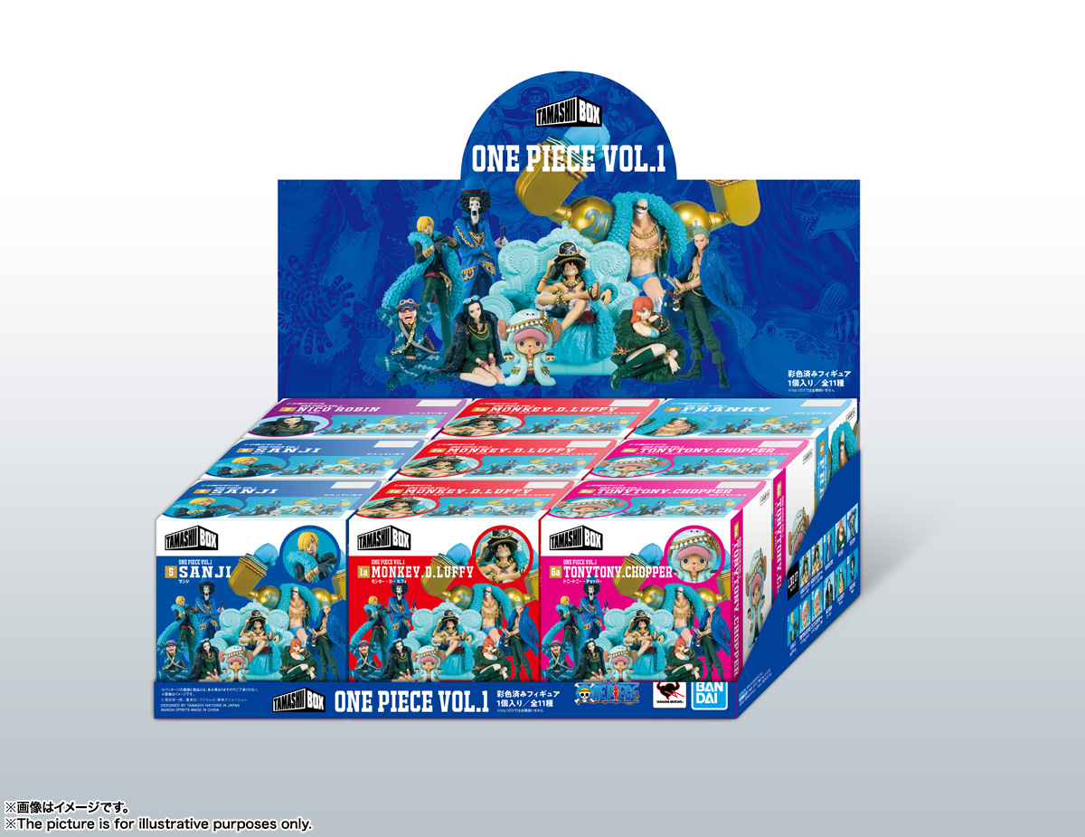 ワンピース『TAMASHII BOX ONE PIECE Vol.1』9個入りアソートBOX-007