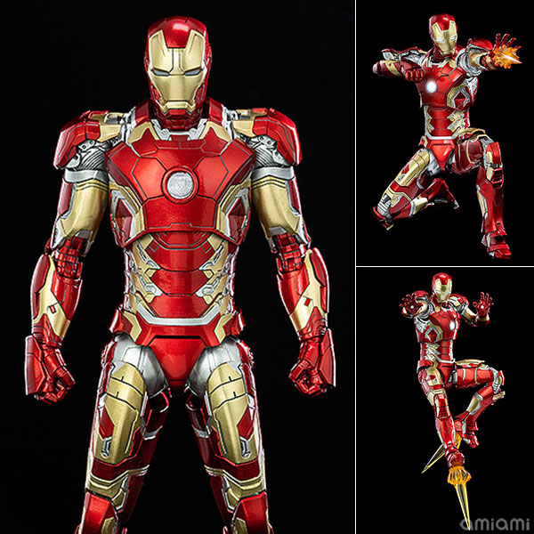 インフィニティ・サーガ DLX 『Iron Man Mark 43（アイアンマン・マーク43）』Infinity Saga 1/12 可動フィギュア