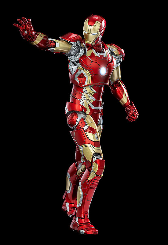 【再販】インフィニティ・サーガ DLX 『アイアンマン・マーク43（Iron Man Mark 43）』Infinity Saga 1/12 可動フィギュア-004
