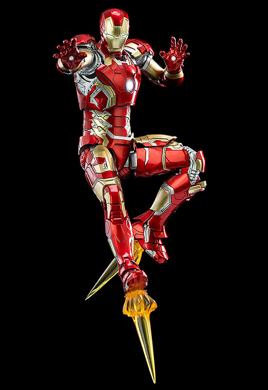 インフィニティ・サーガ DLX 『Iron Man Mark 43（アイアンマン・マーク43）』Infinity Saga 1/12 可動フィギュア-008