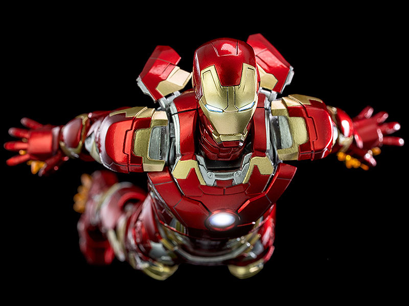 インフィニティ・サーガ DLX 『Iron Man Mark 43（アイアンマン・マーク43）』Infinity Saga 1/12 可動フィギュア-009