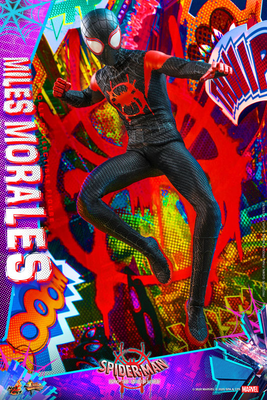 ムービー・マスターピース『マイルス・モラレス/スパイダーマン』スパイダーマン: スパイダーバース 1/6 可動フィギュア-012