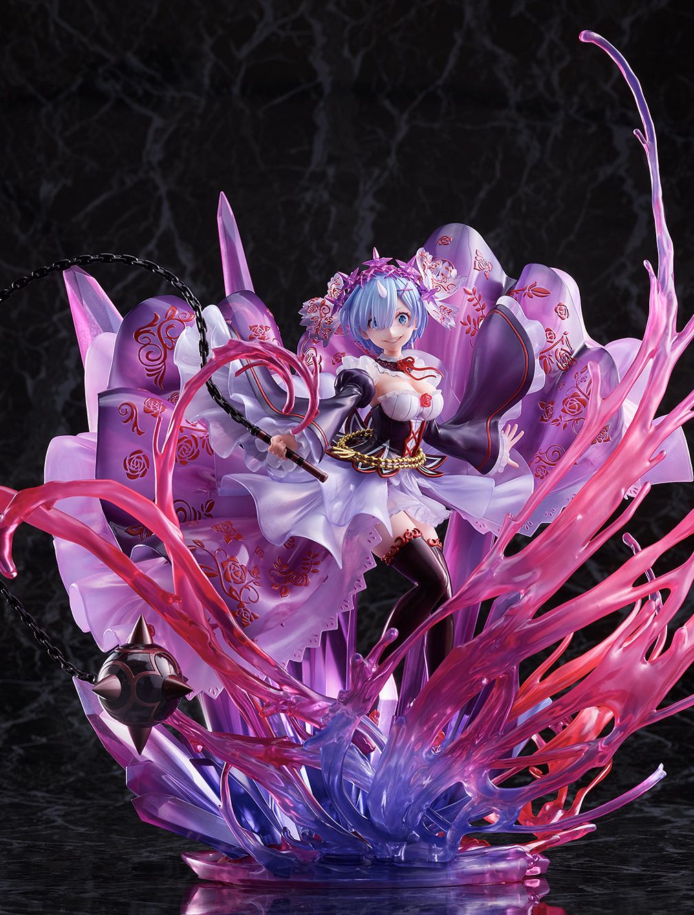 【限定販売】Re:ゼロから始める異世界生活『鬼レム -Crystal Dress Ver-』 1/7 完成品フィギュア-010