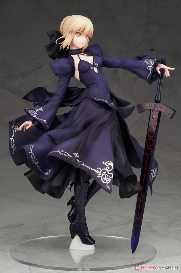 【再販】Fate/Grand Order『セイバー/アルトリア・ペンドラゴン［オルタ］ドレスVer.』1/7 完成品フィギュア-009