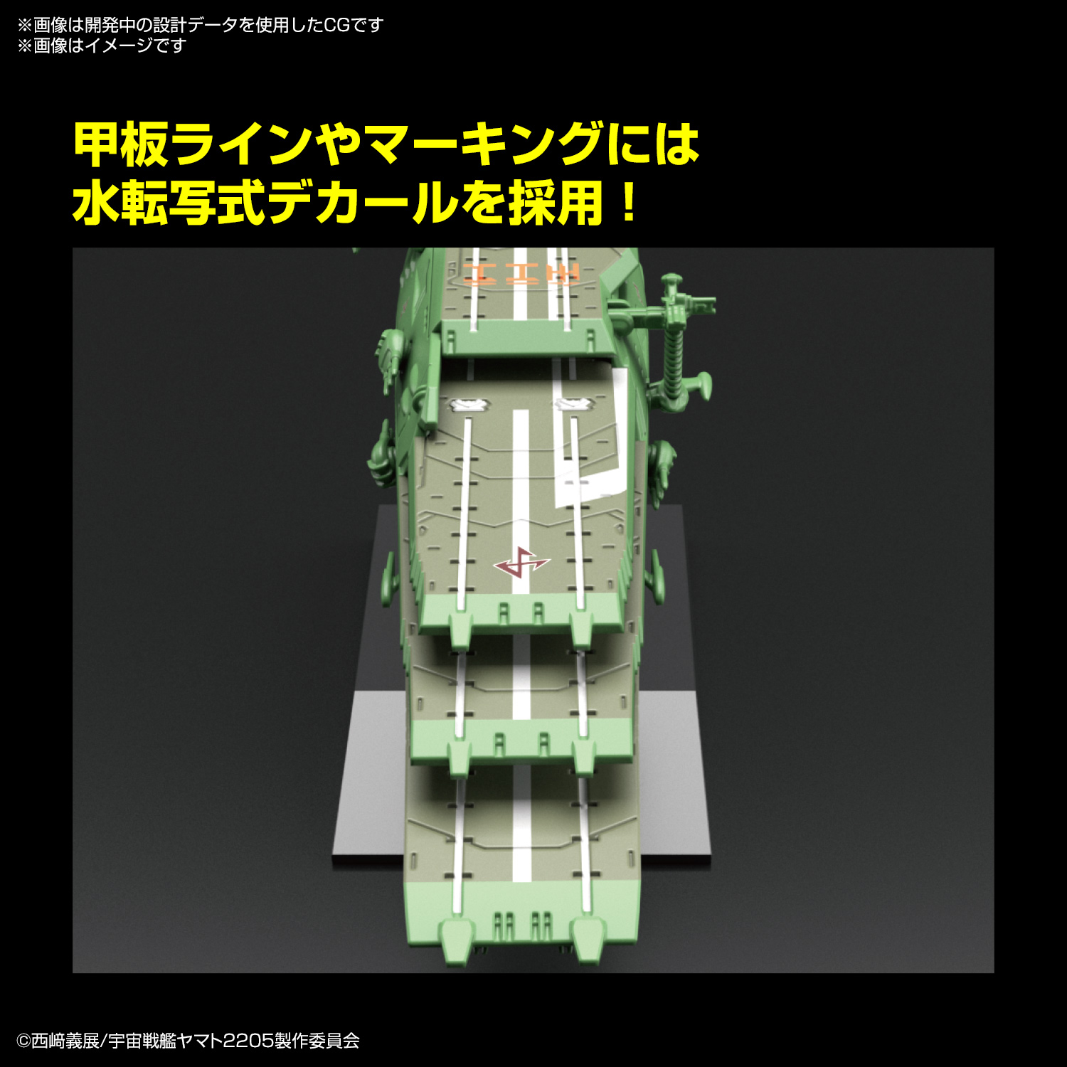 メカコレクション『デウスーラIII』宇宙戦艦ヤマト2205 新たなる旅立ち プラモデル-007