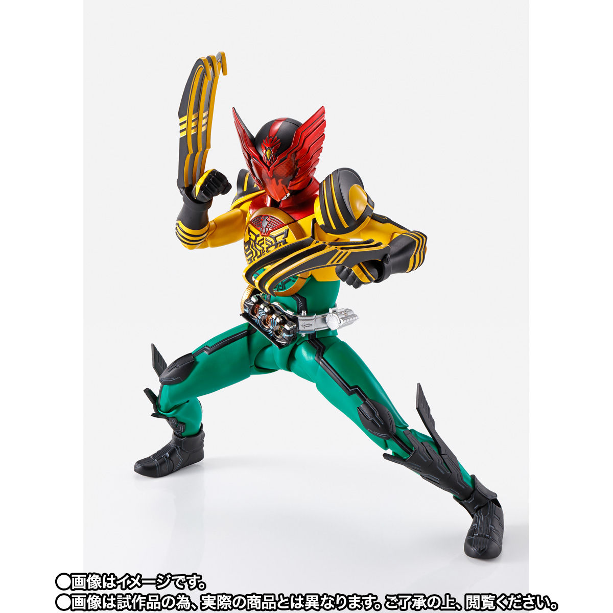 【限定販売】S.H.Figuarts（真骨彫製法）『仮面ライダーオーズ スーパータトバ コンボ』可動フィギュア-005