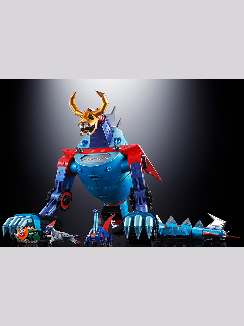 超合金魂『GX-100 ガイキング＆大空魔竜』大空魔竜ガイキング 合体可動フィギュア-002