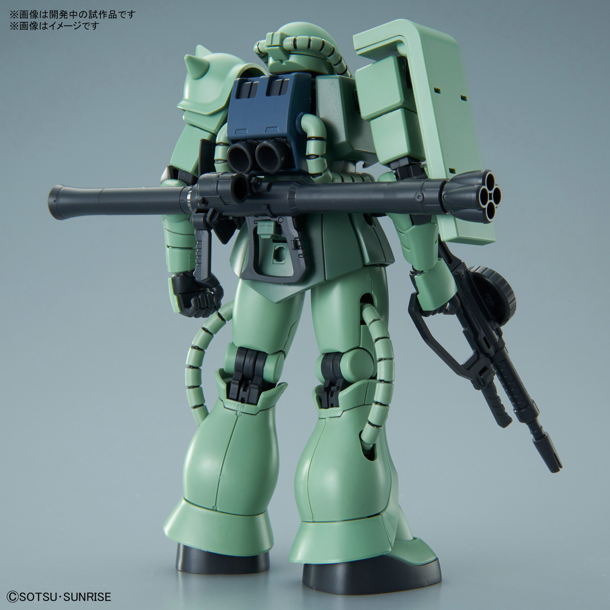 HG 1/144『ザクII』機動戦士ガンダム プラモデル-002