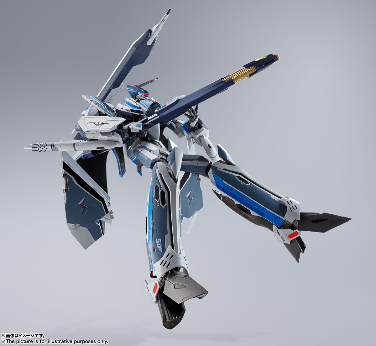 【マクロスΔ】DX超合金『初回限定版 VF-31AX カイロスプラス（ハヤテ・インメルマン機）』可変可動フィギュア【バンダイ】より2021年