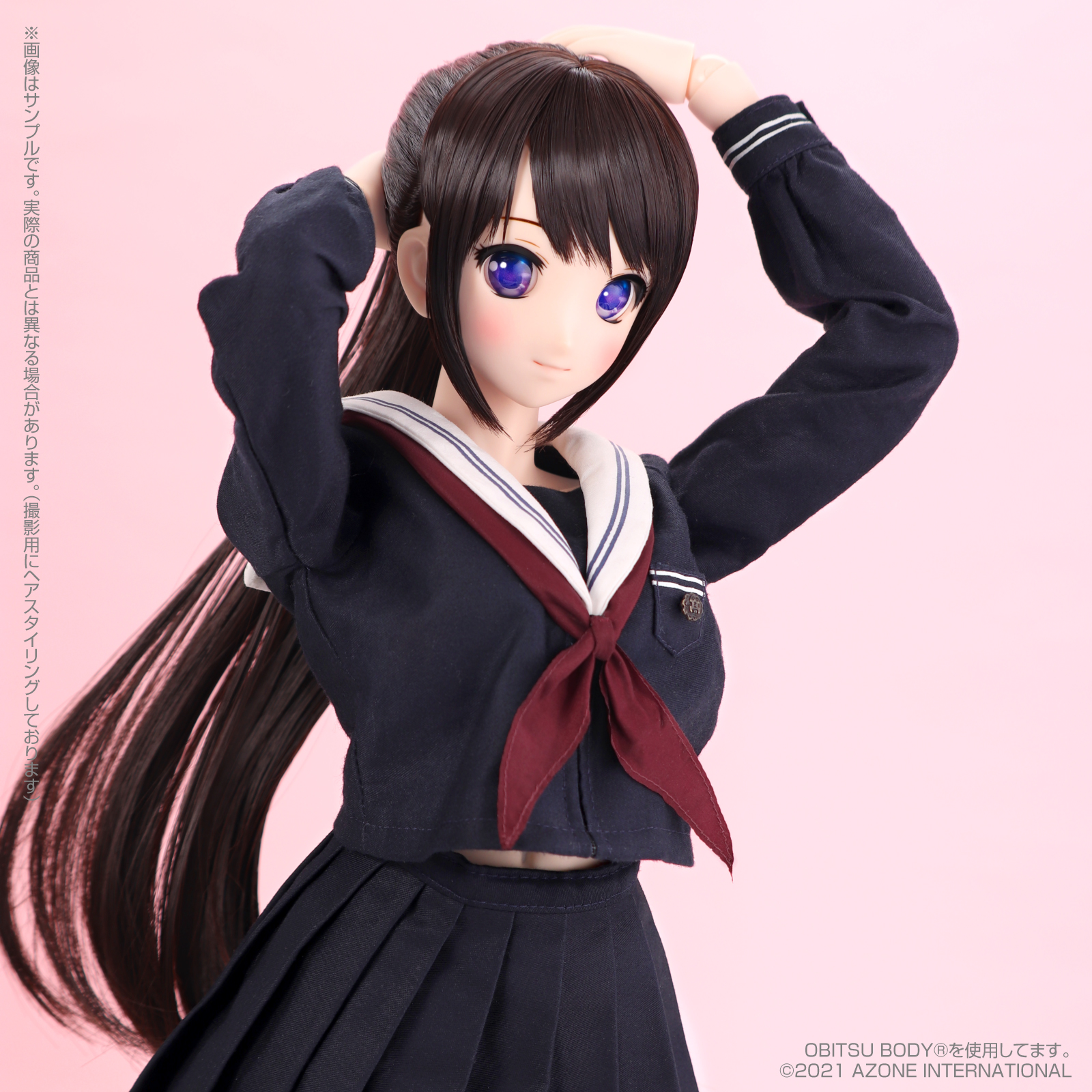 Iris Collect 和遥キナ学校制服コレクション『和遥清心女子学園ver./スミレ』アイリスコレクト 1/3 完成品ドール-008