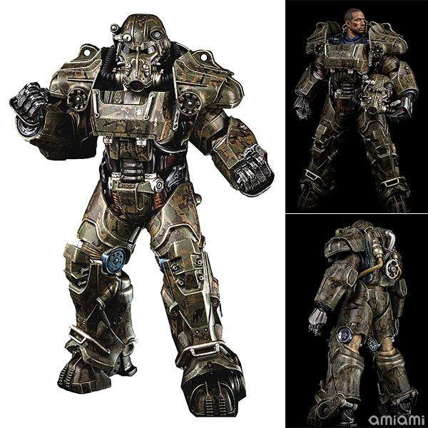 Fallout『T‐60 Camouflage Power Armor（T-60 迷彩パワーアーマー）』フォールアウト 1/6 可動フィギュア