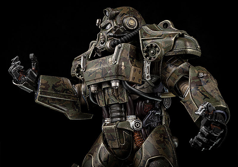 Fallout『T‐60 Camouflage Power Armor（T-60 迷彩パワーアーマー）』フォールアウト 1/6 可動フィギュア-008
