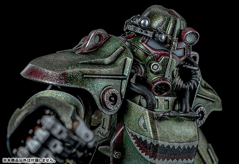 Fallout『T-45 ホットロッドシャーク・アーマー・パック（T-45 Hot Rod Shark Armor Pack）』フォールアウト 1/6 可動フィギュア-010