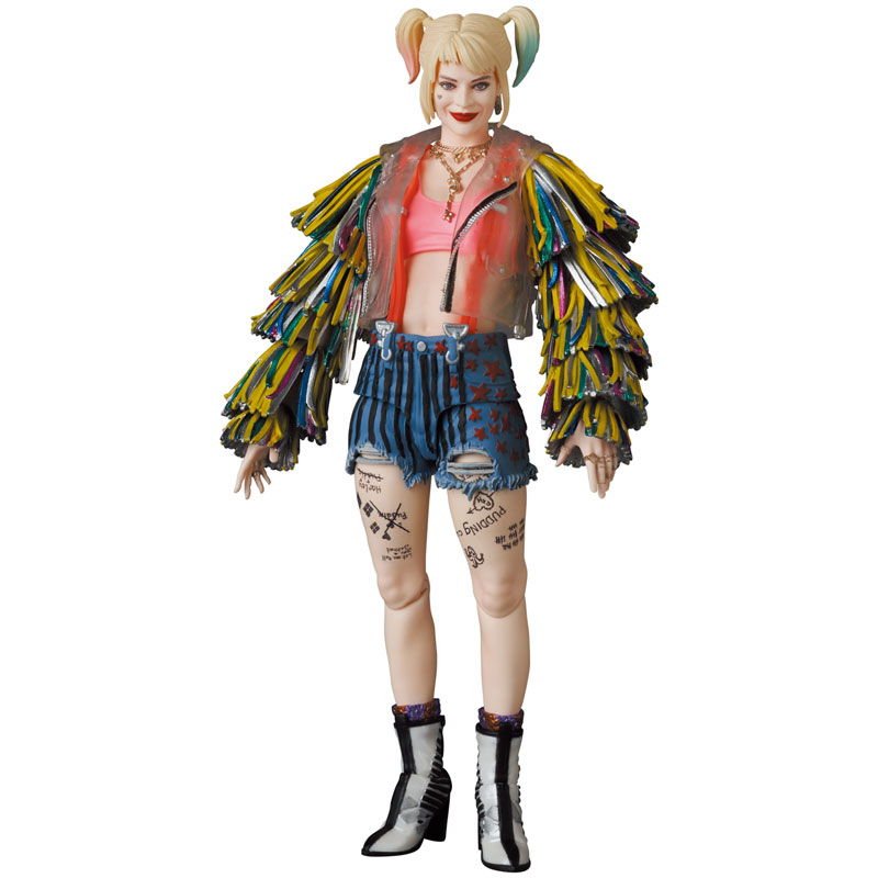 マフェックス No.159 MAFEX『HARLEY QUINN（Caution Tape Jacket Ver.）/ ハーレイ・クイン コーション テープ ジャケット Ver.』可動フィギュア-003