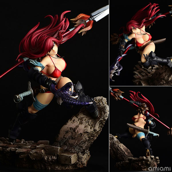 FAIRY TAIL『エルザ・スカーレットthe騎士ver.another color：黒鎧：』1/6 完成品フィギュア
