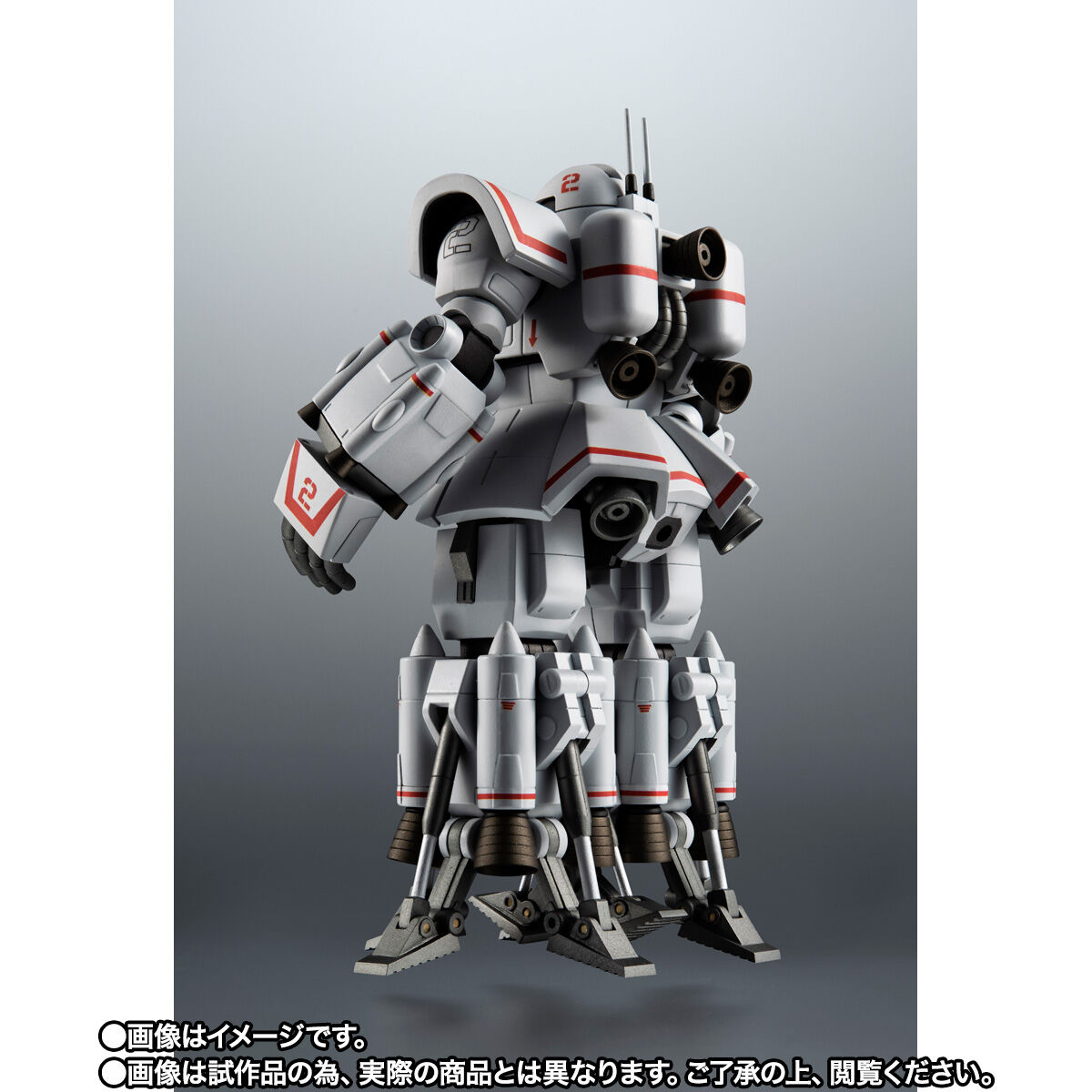【限定販売】ROBOT魂〈SIDE MS〉『MSN-01 高速機動型ザク ver. A.N.I.M.E.』ガンダムMSV 可動フィギュア-003