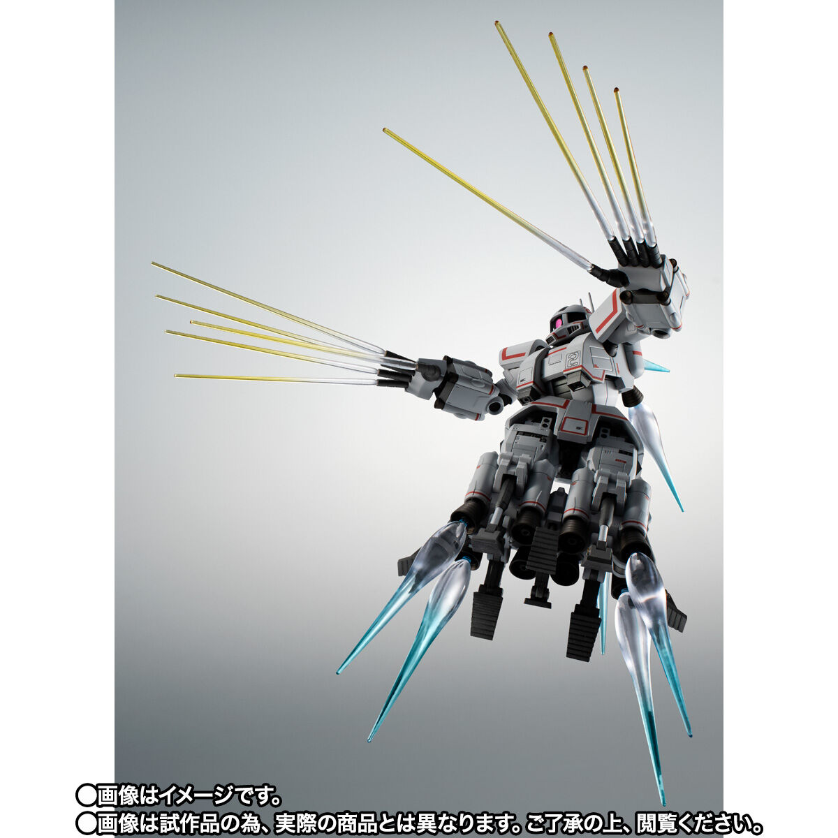 【限定販売】ROBOT魂〈SIDE MS〉『MSN-01 高速機動型ザク ver. A.N.I.M.E.』ガンダムMSV 可動フィギュア-004