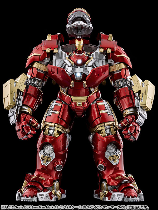 インフィニティ・サーガ DLX 『アイアンマン・マーク44 “ハルクバスター”（Iron Man Mark 44 “Hulkbuster”）』Infinity Saga 1/12 可動フィギュア-009