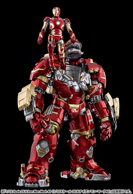 インフィニティ・サーガ DLX 『アイアンマン・マーク44 “ハルクバスター”（Iron Man Mark 44 “Hulkbuster”）』Infinity Saga 1/12 可動フィギュア-010