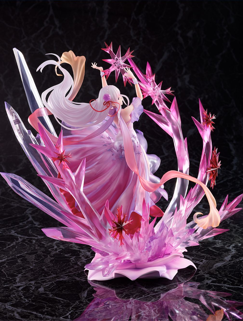 【限定販売】Re:ゼロから始める異世界生活『氷結のエミリア -Crystal Dress Ver-』 1/7 完成品フィギュア-010