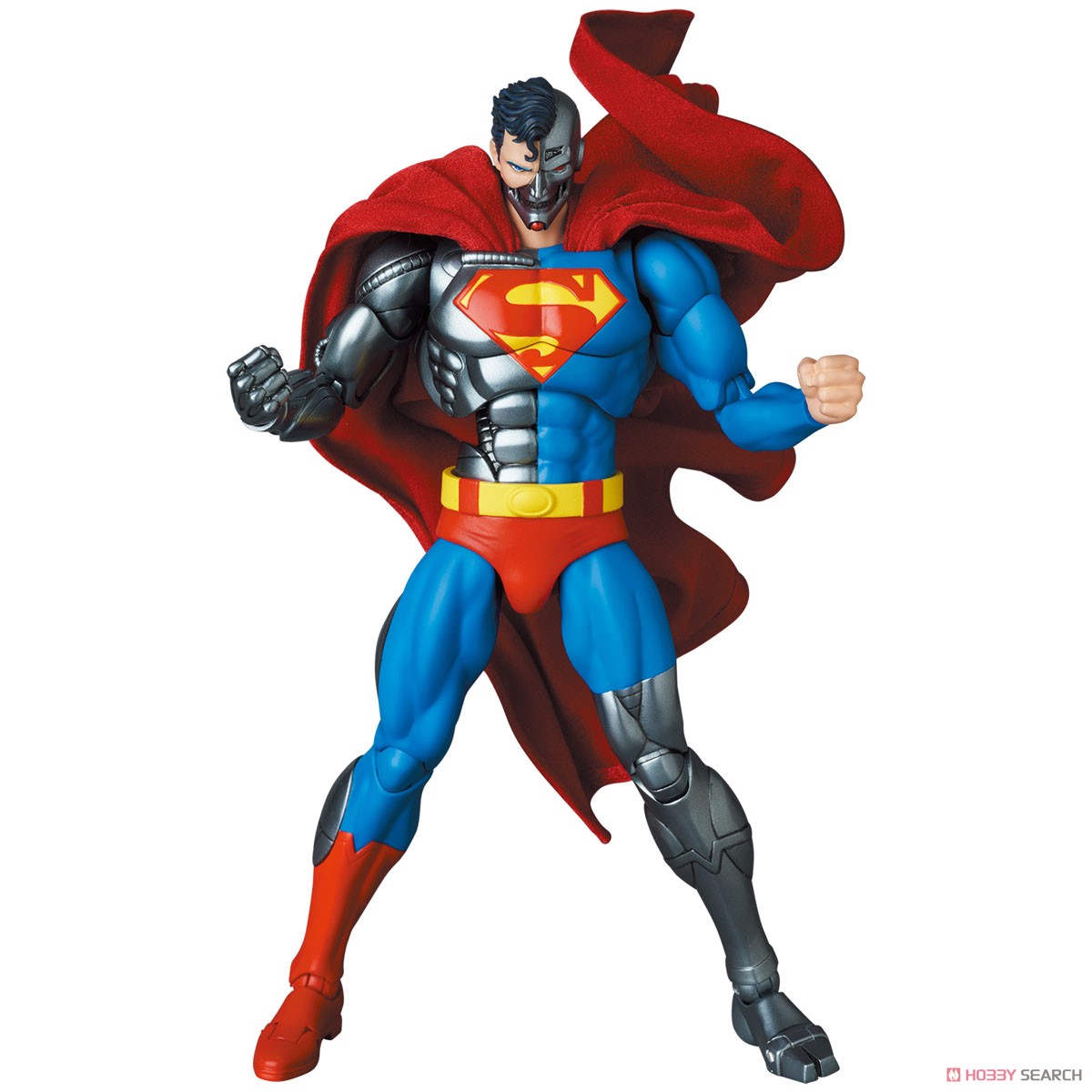 マフェックス No.164 MAFEX『サイボーグ スーパーマン／CYBORG SUPERMAN（RETURN OF SUPERMAN）』リターン・オブ・スーパーマン 可動フィギュア-001
