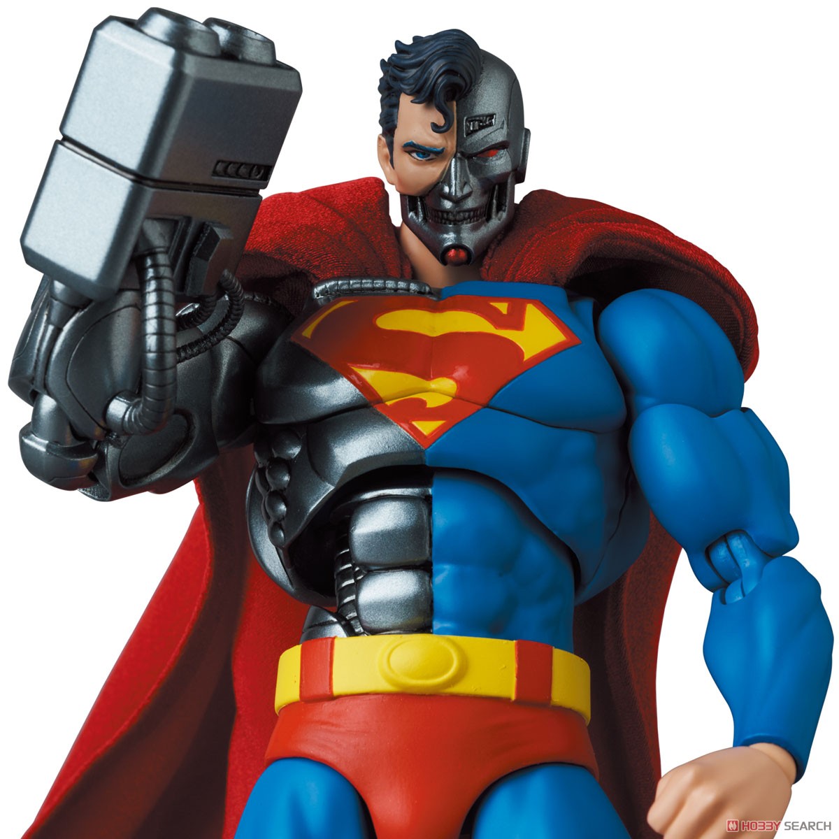 マフェックス No.164 MAFEX『サイボーグ スーパーマン／CYBORG SUPERMAN（RETURN OF SUPERMAN）』リターン・オブ・スーパーマン 可動フィギュア-002