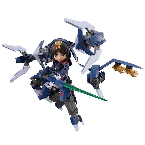 デスクトップアーミー『兼志谷シタラ［天機］カルバチョート装備』アリス・ギア・アイギス デフォルメ可動フィギュア-003