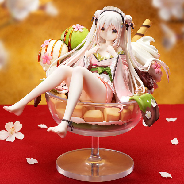 【限定販売】しらたまオリジナルキャラクター『しらたまパフェの白玉こまめ』1/6 完成品フィギュア
