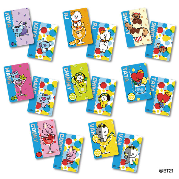【カードダス】BT21『BT21 メタルカードコレクション』20パック入りBOX-004