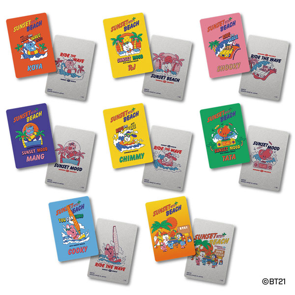 【カードダス】BT21『BT21 メタルカードコレクション』20パック入りBOX-005